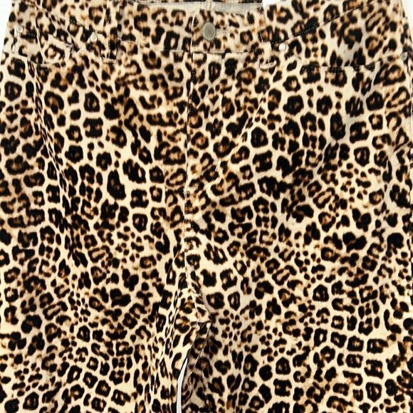 Charter Club Leopard Print Straight Leg Pants(Size 6) - Picture 6 of 11